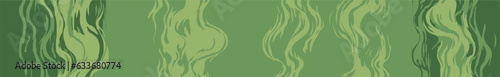 A flowing and dynamic green background