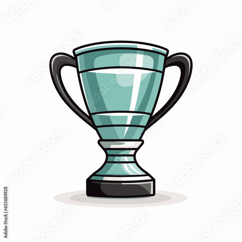 Gold sports cup, cup vector, cup logo, cup icon, cup sticker, trophy