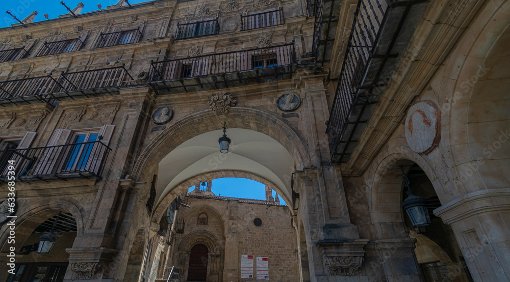 Arco de entrada a la Plaza Mayor de Salamanca