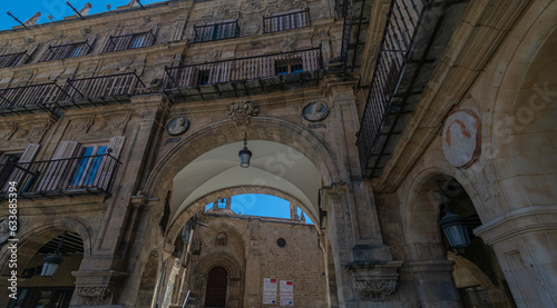 Arco de entrada a la Plaza Mayor de Salamanca