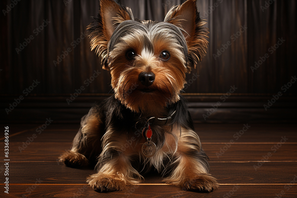 Capture the captivating essence of a dog beauty through a stunning portrait illuminated by soft, natural light. Ai generated Capture the captivating essence of a dog beauty through a stunning portrait illuminated by soft, natural light. Ai generated
