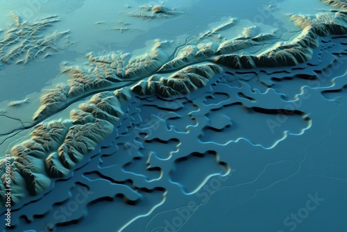 3D Topographic Map