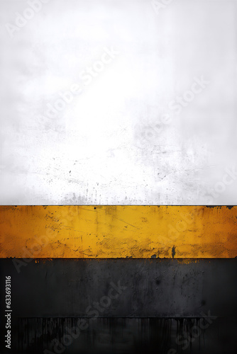 White Yellow Black Steel Metal Iron Surface Grunge Titanic Hull Background photo