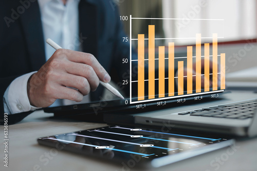 Business Planning and Investment Strategy: Productive Meeting for Budget Analysis and Financial Success