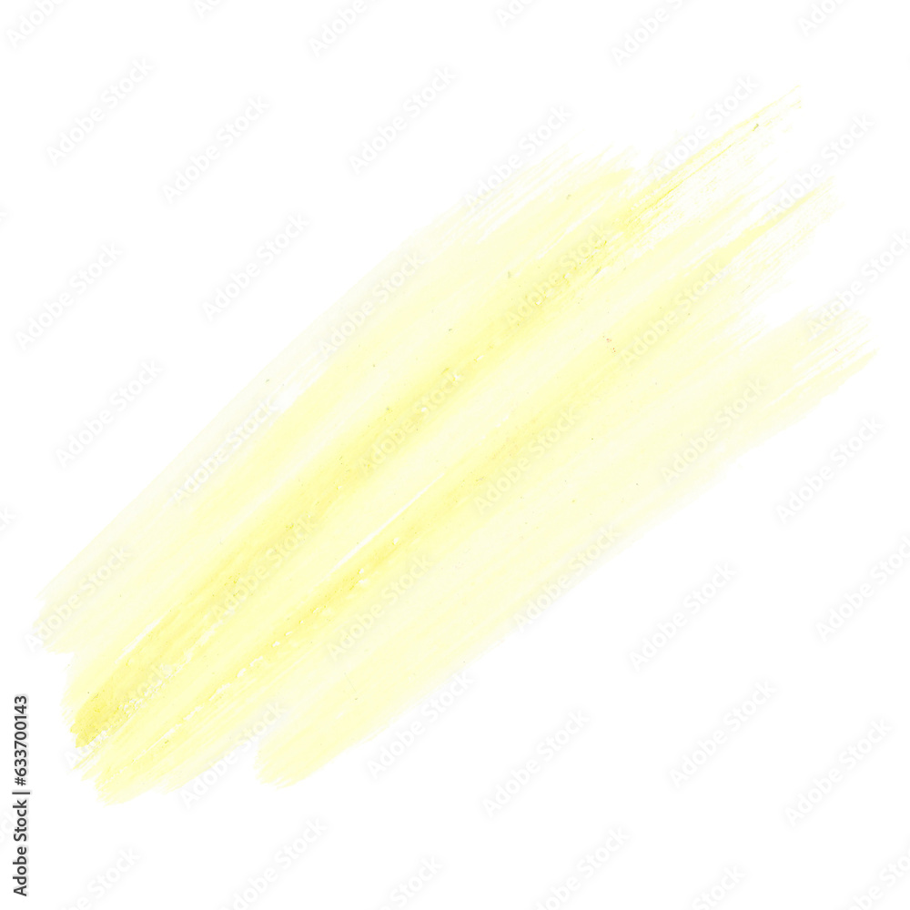 Abstract Watercolor paint brush stroke. Hand drawn Yellow blotch. Vibrant Color template isolated on white. Bright textured background. Abstract Watercolor paint brush stroke. Hand drawn Yellow blotch. Vibrant Color template isolated on white. Bright textured background.