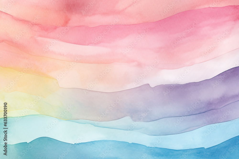 Waterpaint Texture Rainbow. Waterpaint Texture Rainbow.