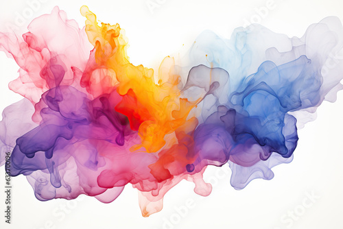 Waterpaint Texture Rainbow.
