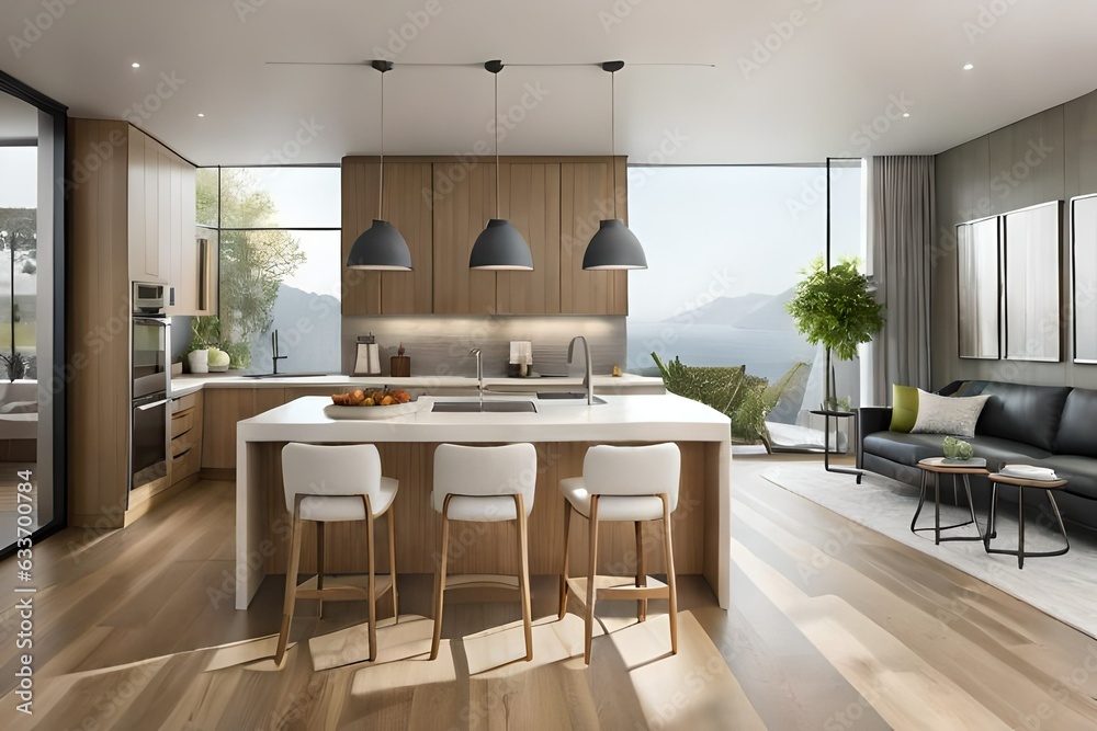 modern dining room generated ai modern dining room generated ai