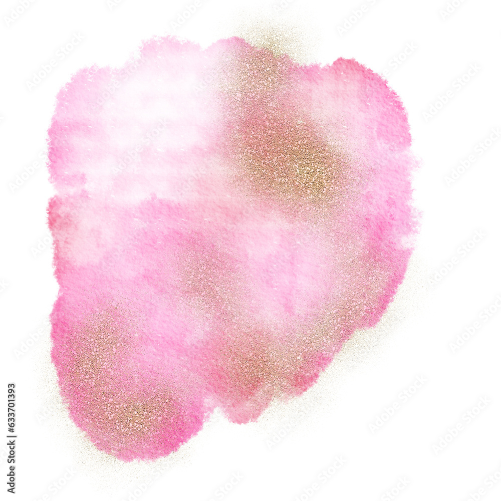 Abstract watercolor stain, background for designs