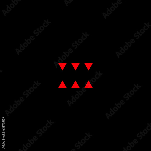 THE LETTER  WITH RED COLOR BOLD TYPE FOR LOGO VECTOR FOR COMPANY, BRAND, BUSINESS, AND OTHER