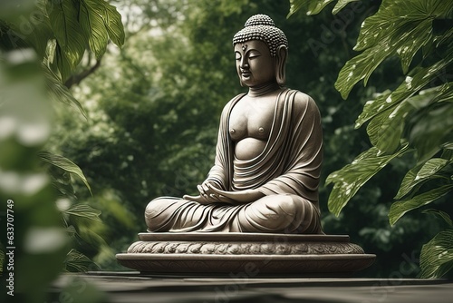 buddha statue in the park