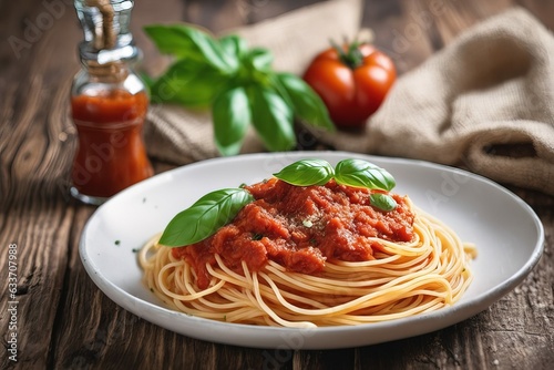 spaghetti with bolognese sauce