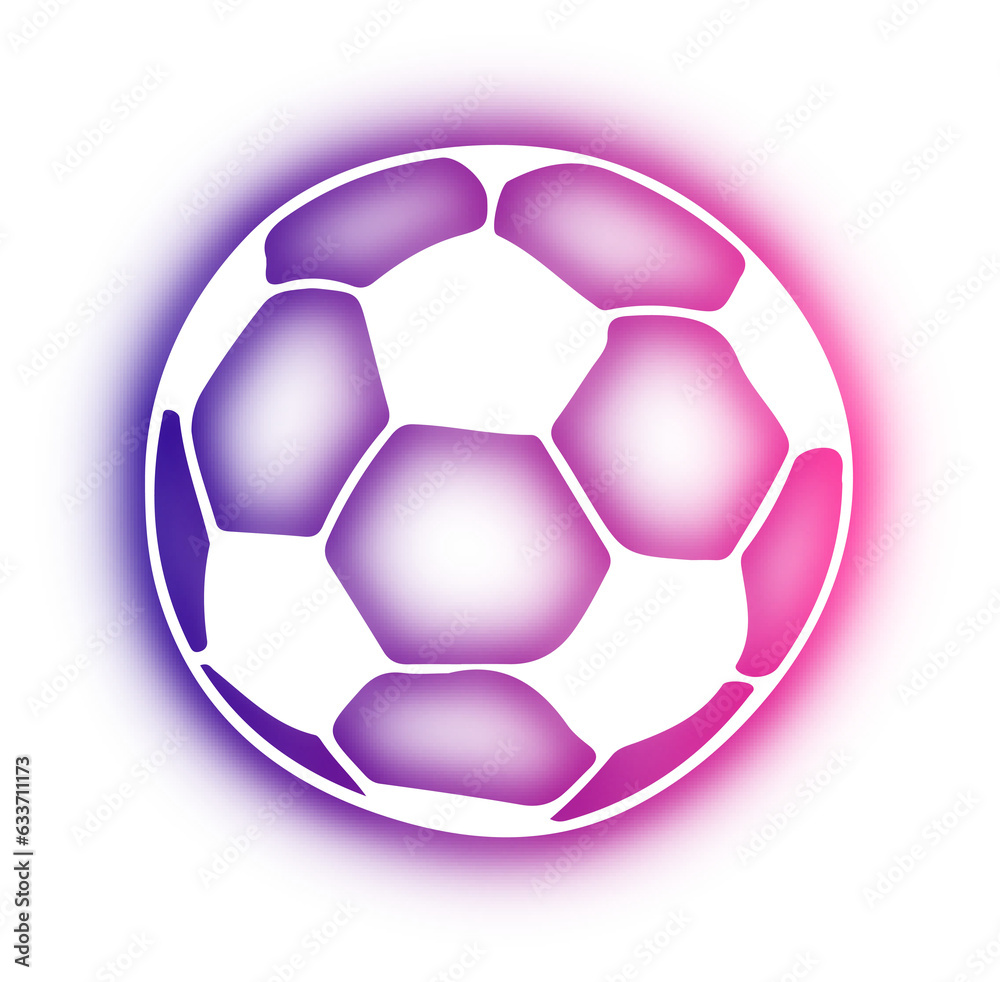 Set of Sport icon neon