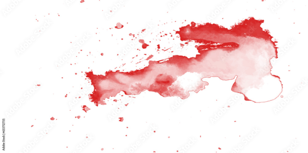 Red paint splash isolated. Red watercolor drops paint. Abstract watercolor blot isolated on white background. closeup drops of red blood isolated on white background, abstract pattern. Red paint splash isolated. Red watercolor drops paint. Abstract watercolor blot isolated on white background. closeup drops of red blood isolated on white background, abstract pattern.