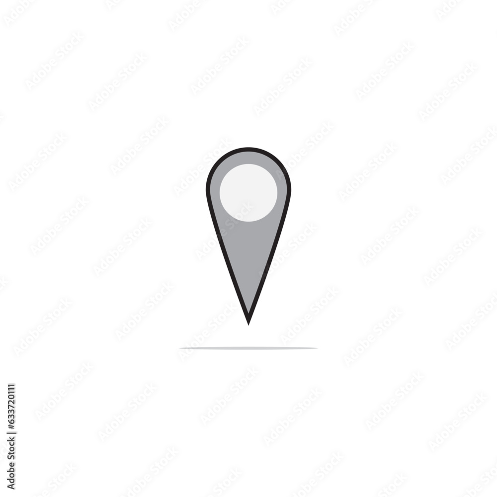 locator icon vector logo template locator icon vector logo template