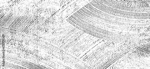 Vector brush sroke texture. Distressed uneven grunge background. Abstract distressed vector illustration. Overlay over any design to create interesting effect and depth. Black isolated on white. EPS10