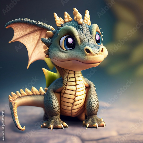 cute little baby dragon  avatar