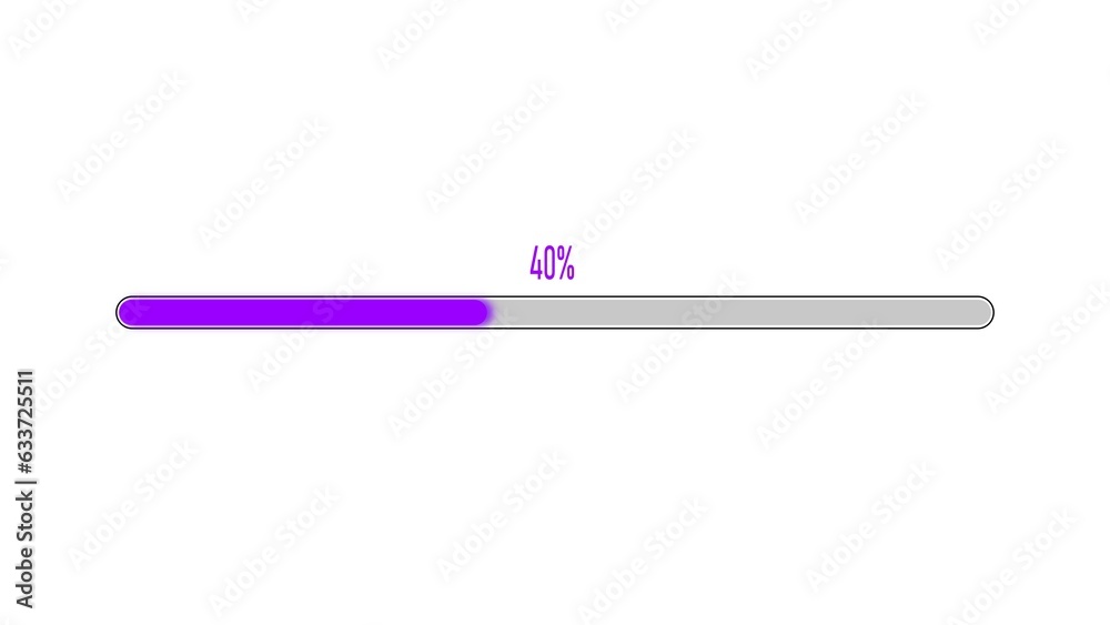 abstract beautiful glowing loading bar or downloading bar 0-100 percent illustration background abstract beautiful glowing loading bar or downloading bar 0-100 percent illustration background