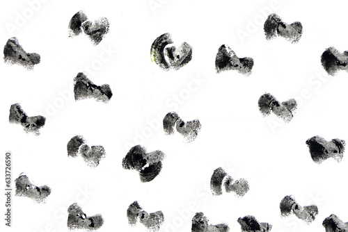 paper background with black and white doodles