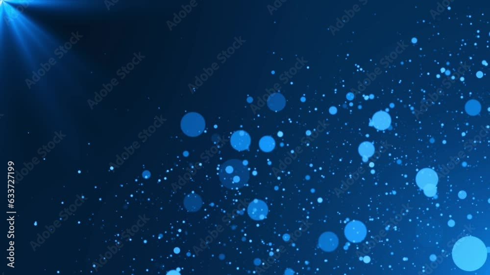 4K Digital Blue technology plexus lines motion graphics background ...