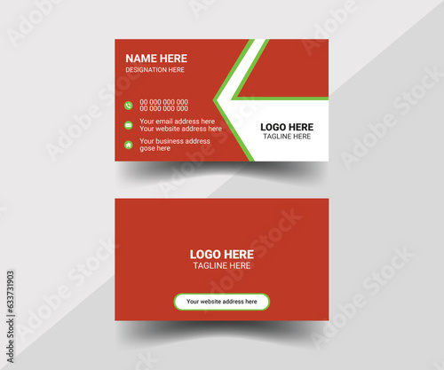 modern business card template