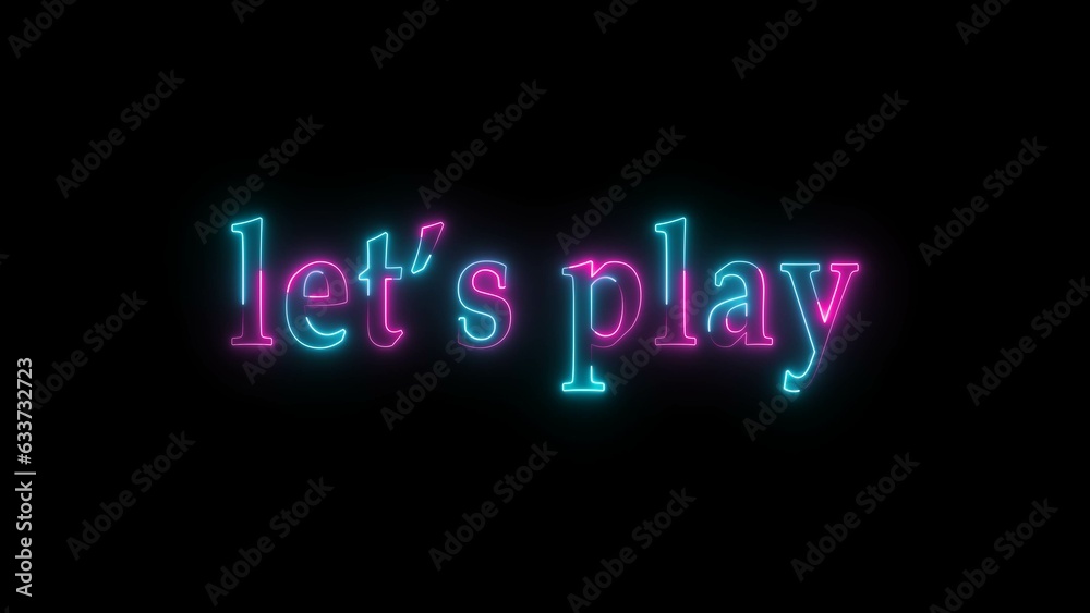 abstract glowing neon text illustration background abstract glowing neon text illustration background