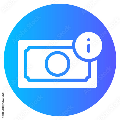 money gradient icon