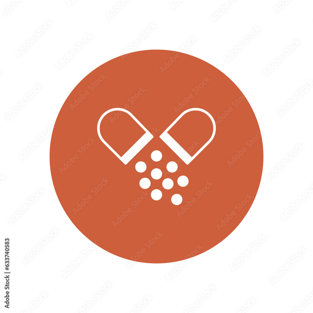 Capsule vector icon which can easily modify or edit
Capsule vector icon which can easily modify or edit