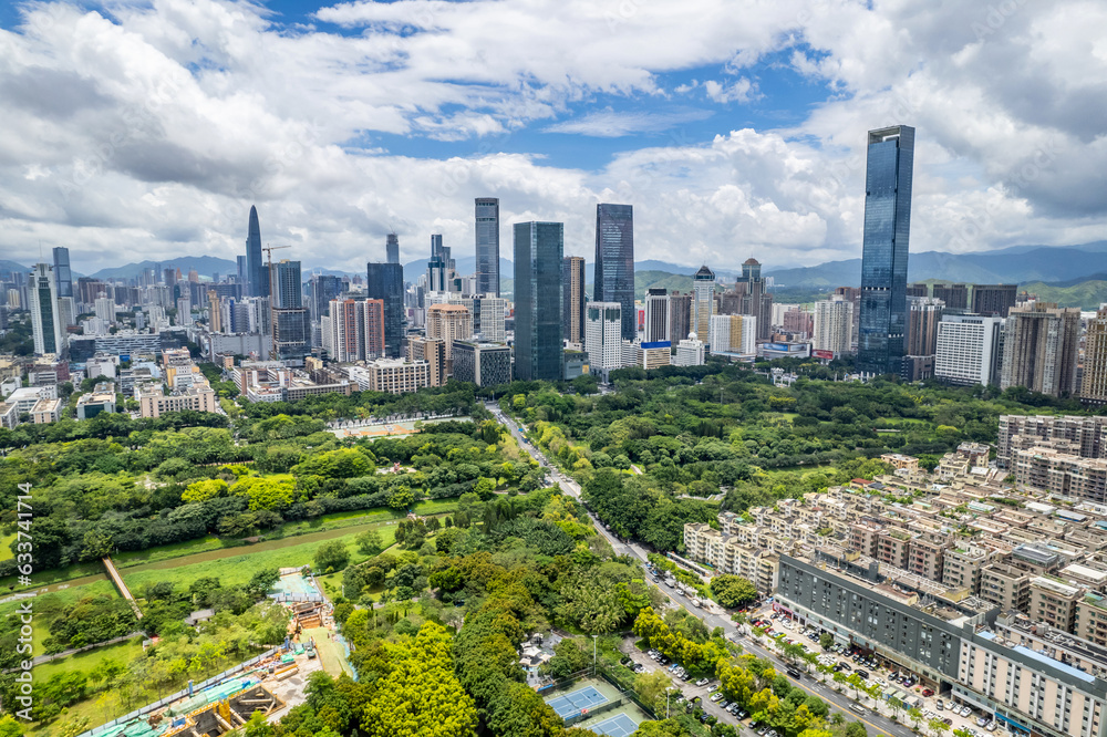 Obraz premium Cityscape of Shenzhen, China