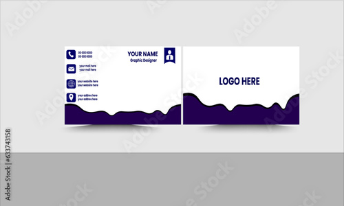 Business card design template, Clean professional business card template, visiting card, business card template