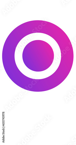 colorful gradient of an background with circles