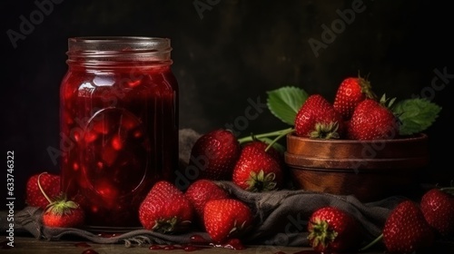 Berry Bliss: Crafting Irresistible Strawberry Jam, generative ai