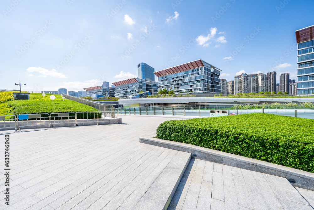 Fototapeta premium Shenzhen Qianhai Happy Harbor Scenery