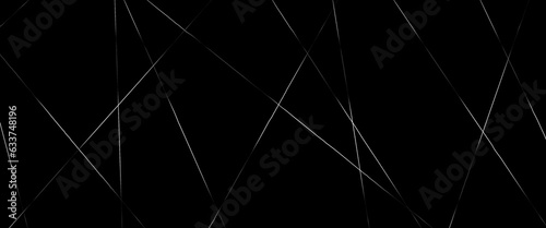 Luxury banner presentation white line background, abstract white gray black colors with white lines pattern texture business background.