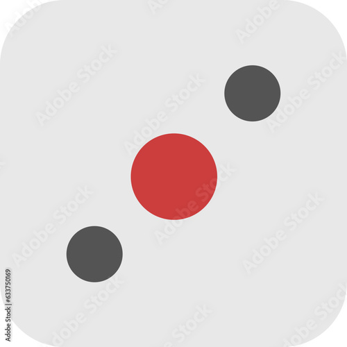 Simple Casino Dice Illustration