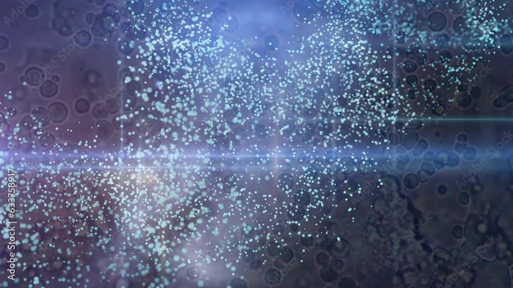 DNA Self-Assembly in Action 3D rendering