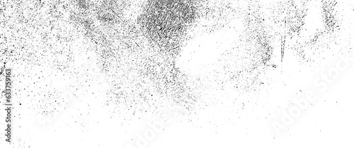 Subtle halftone grunge urban texture vector, distressed black texture, distress overlay texture, white background on cement floor texture, black and white grunge seamless texture.	