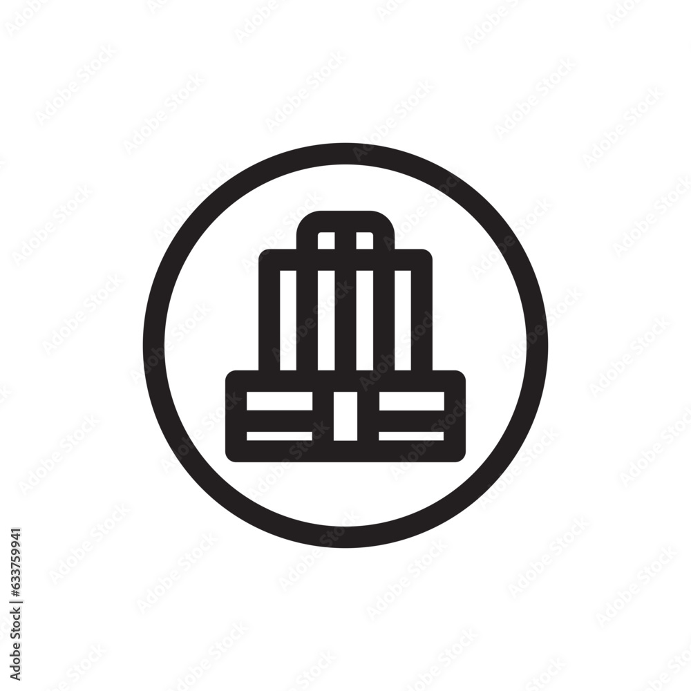Obraz premium building icon