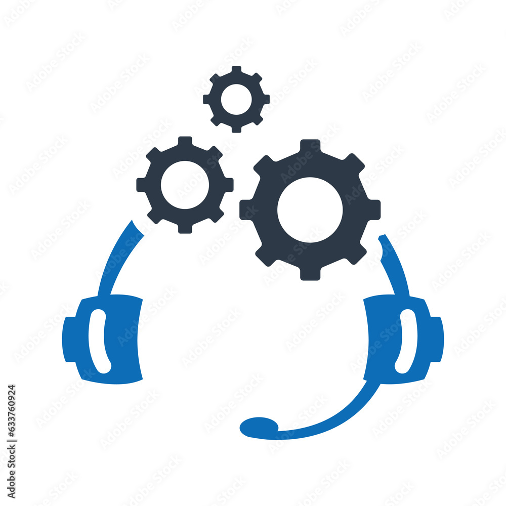Technical Support Flat Blue Icon Isolate On White Background Vector Illustration | Seo Icons Technical Support Flat Blue Icon Isolate On White Background Vector Illustration | Seo Icons