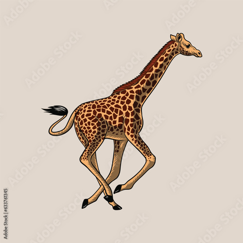giraffe savannah