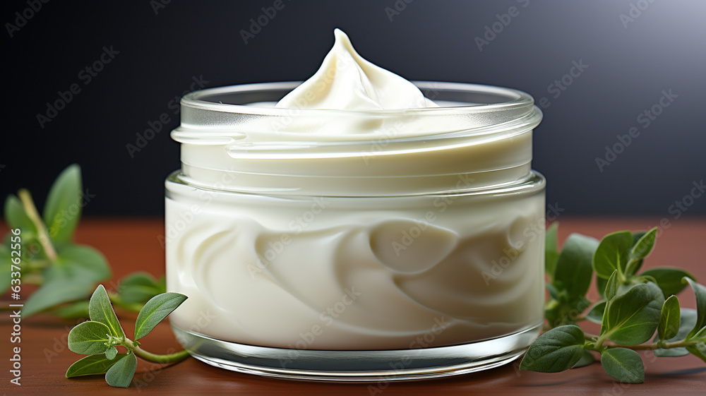 glass of milk with cream on a black background glass of milk with cream on a black background