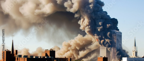 Remembering the tragic events of September 11 in New York City - Generative AI