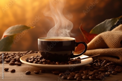Caffeine Dreams: Immerse Yourself in Espresso coffe, generative ai