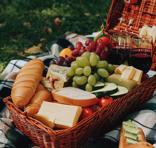 wine and cheese