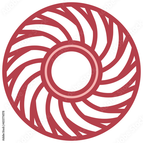 HEAT SINK line icon,linear,outline,graphic,illustration