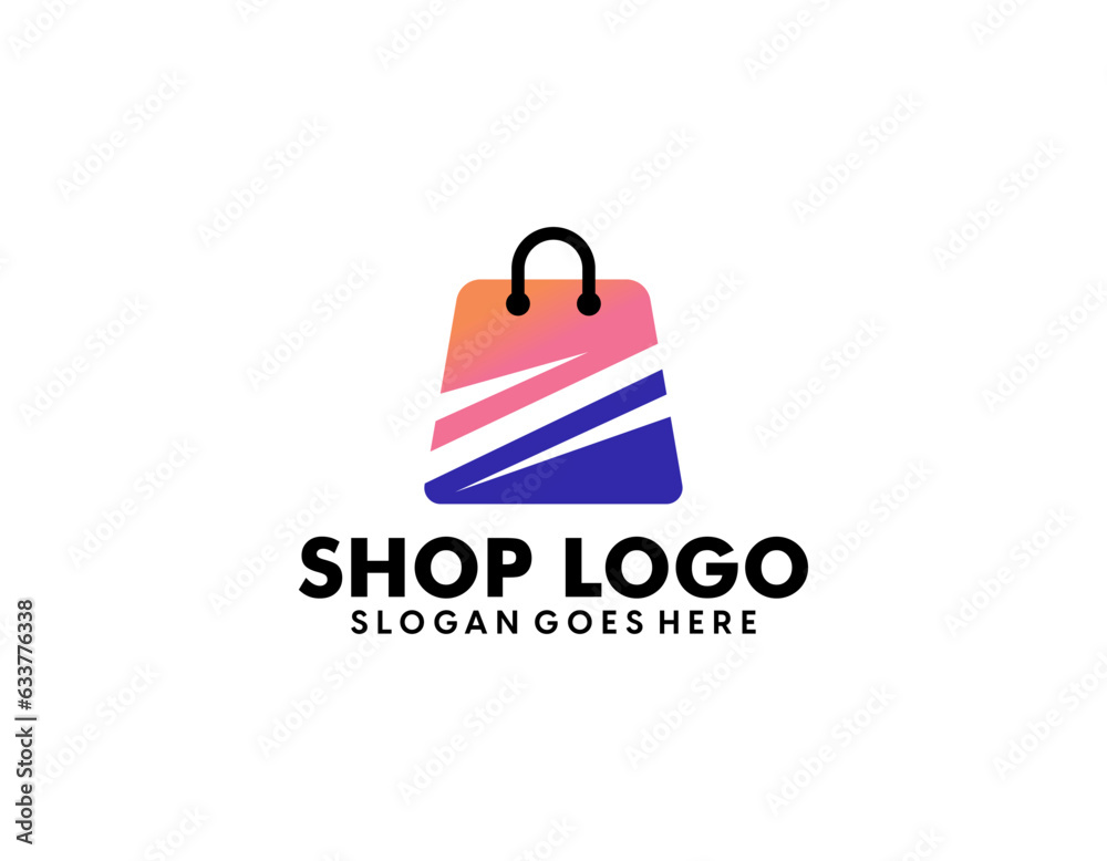 Online Shop logo designs template, Phone Shop logo symbol icon, Logo template icon