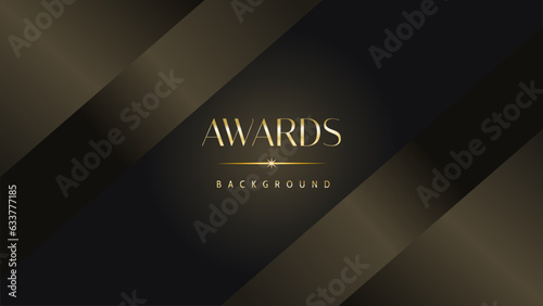 Black gold royal awards graphics background lines sparkle elegant shine modern glitter template luxury premium corporate abstract design.