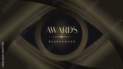 Black gold royal awards graphics background lines sparkle elegant shine modern glitter template luxury premium corporate abstract design.