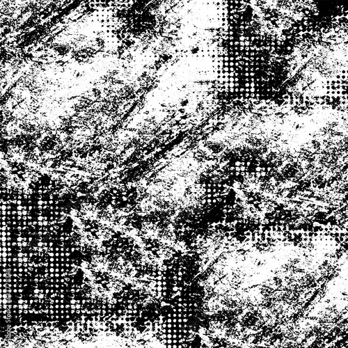 Abstract background. Monochrome texture. The image includes the effect of black and white tones