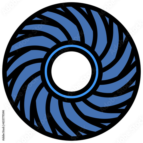 HEAT SINK line icon,linear,outline,graphic,illustration